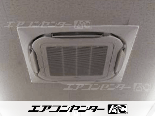 天井カセット形4方向吹出 業務用エアコン 4馬力シングル 1式、壁掛形 業務用エアコン 3馬力シングル 1式