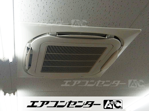 天井カセット形4方向吹出 業務用エアコン 6馬力ツイン 1式