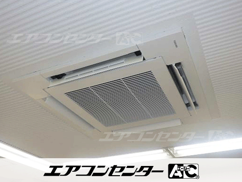 天井カセット形4方向吹出 業務用エアコン 5馬力ツイン 1式