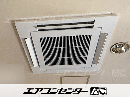 天井カセット形4方向吹出 業務用エアコン 5馬力ツイン 1式