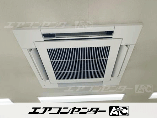 天井カセット形4方向吹出 業務用エアコン 2.5馬力シングル 2式