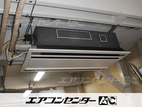 天井カセット形2方向吹出 業務用エアコン 5馬力ツイン 1式、天井吊形 業務用エアコン 3馬力シングル 1式
