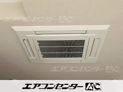天井カセット形4方向吹出 業務用エアコン 5馬力ツイン 1式