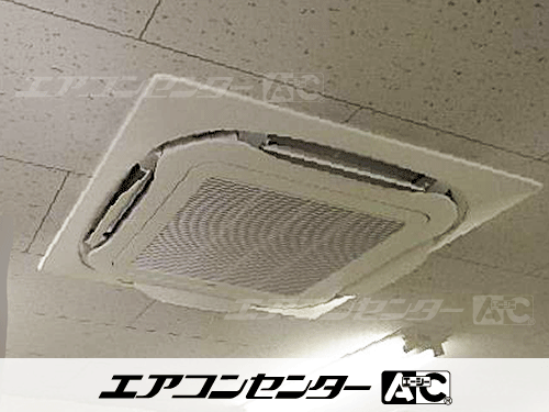 天井カセット形4方向吹出 業務用エアコン 6馬力ツイン 1式