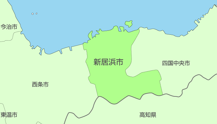 新居浜市及び周辺地域も対応いたします。