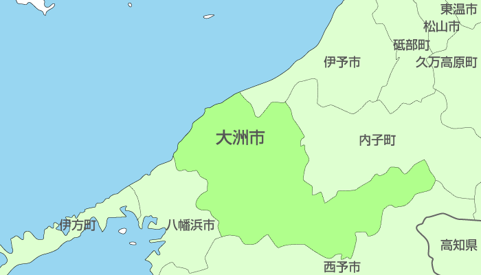 大洲市及び周辺地域も対応いたします。