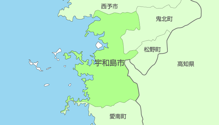 宇和島市及び周辺地域も対応いたします。