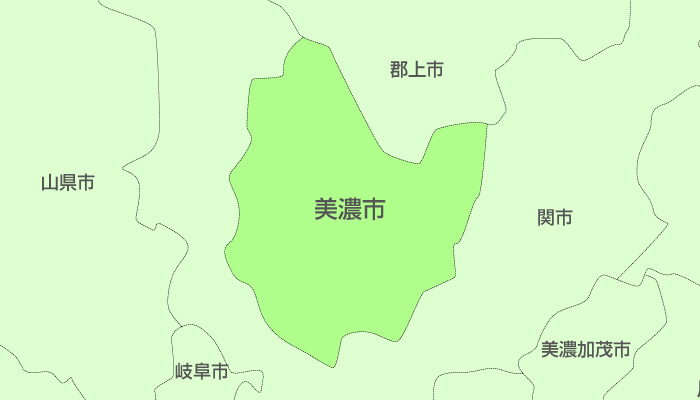 美濃市及び周辺地域も対応いたします。