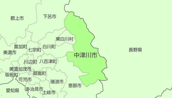 中津川市及び周辺地域も対応いたします。