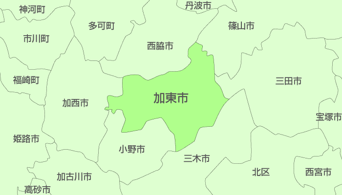 加東市及び周辺地域も対応いたします。