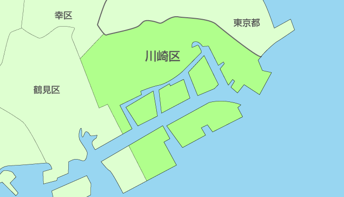 川崎市川崎区及び周辺地域も対応いたします。