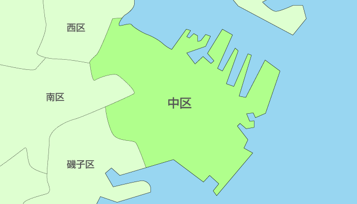 横浜市中区及び周辺地域も対応いたします。