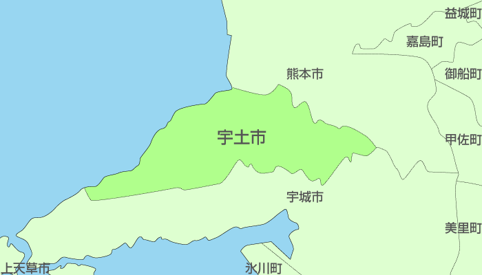 宇土市及び周辺地域も対応いたします。