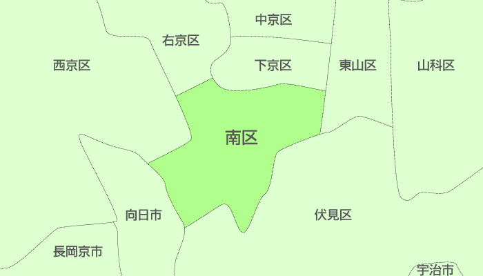 京都市南区及び周辺地域も対応いたします。
