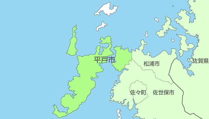平戸市及び周辺地域も対応いたします。