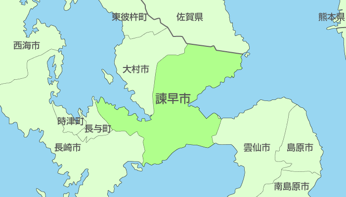 諫早市及び周辺地域も対応いたします。