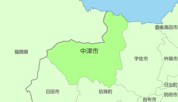 中津市及び周辺地域も対応いたします。
