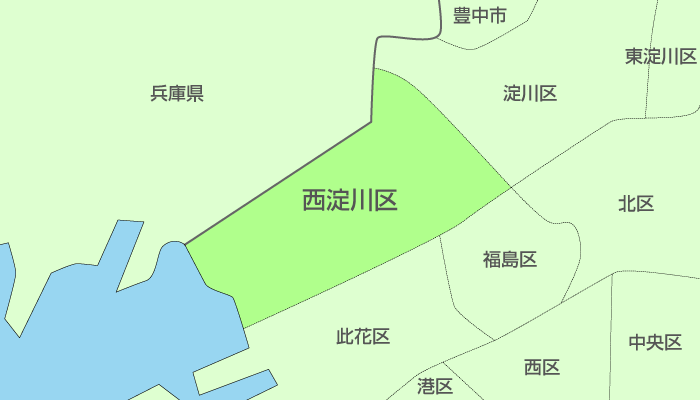 大阪市西淀川区及び周辺地域も対応いたします。