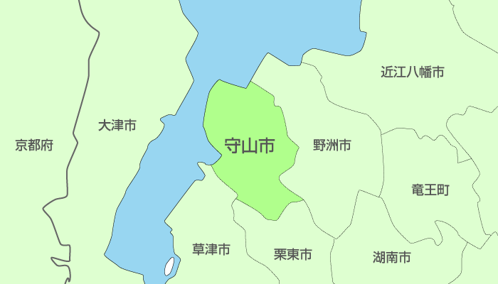 守山市及び周辺地域も対応いたします。