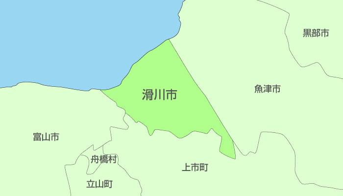 滑川市及び周辺地域も対応いたします。
