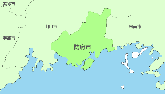 防府市及び周辺地域も対応いたします。
