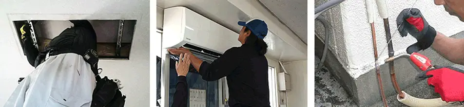 全国の直工店による安心施工のイメージ