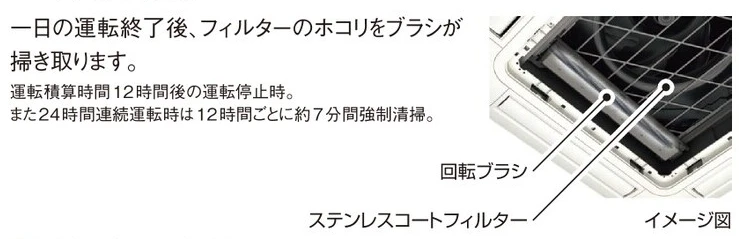 自動掃除機能