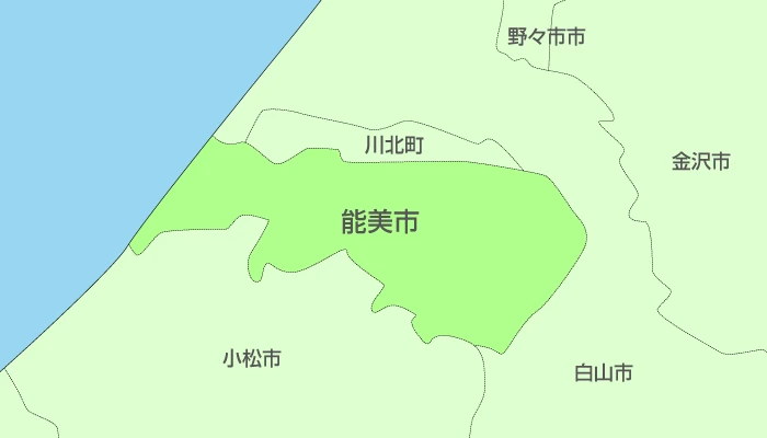 能美市及び周辺地域も対応いたします。