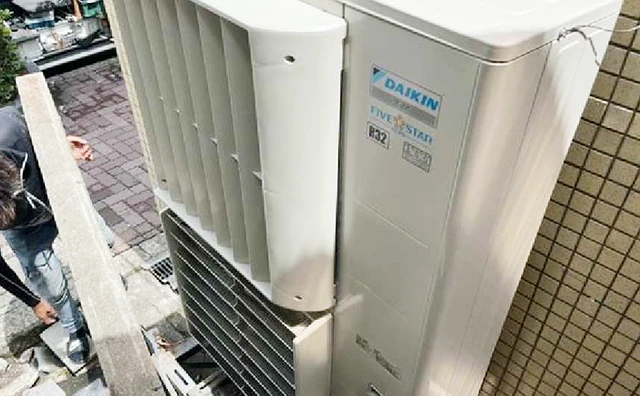近畿地方:工場 室外機