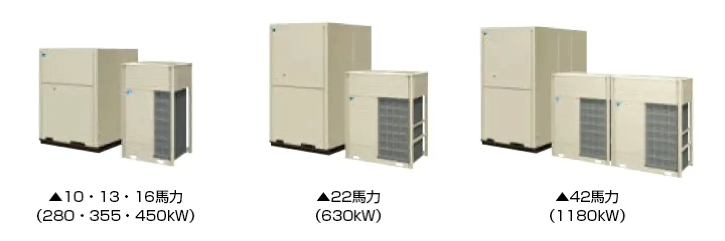 氷蓄熱 VRV Gシリーズの室外機イメージ