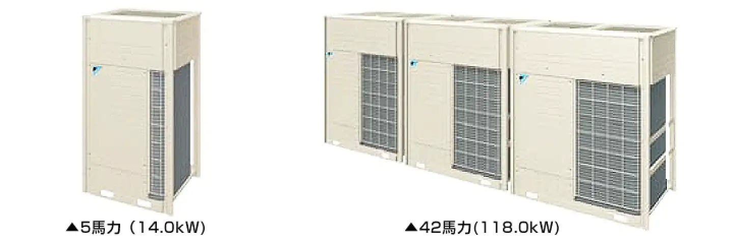 ビル用エアコンビル用マルチVRV Qの室外機イメージ
