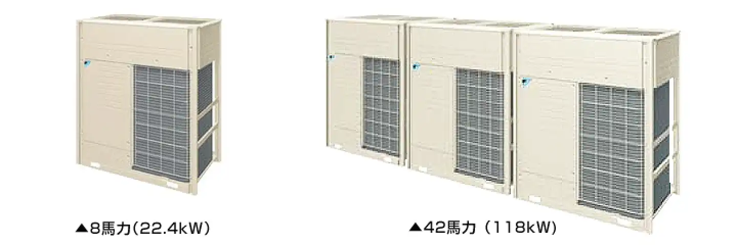ビル用エアコンビル用マルチVRV Xの室外機イメージ