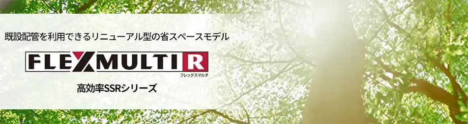 日立フレックスマルチリニューアル型 高効率SSRシリーズ更新用シリーズ