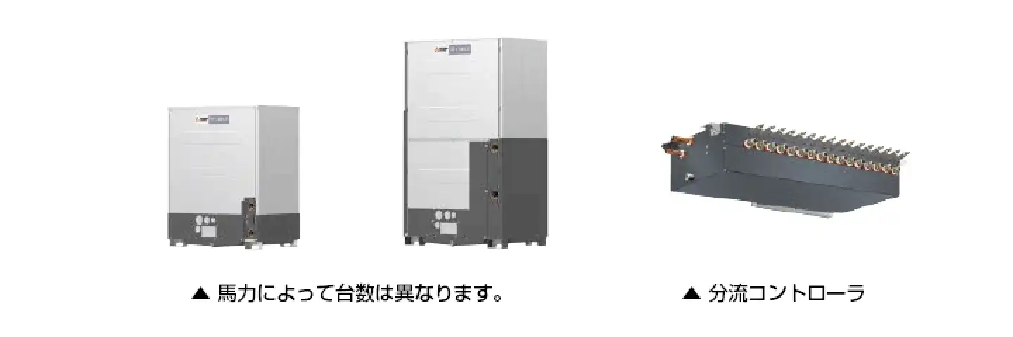 シティマルチWR2 Eecoの室外機イメージ