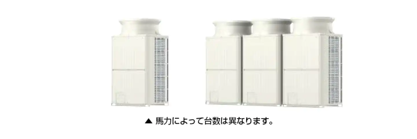 リプレースズバ暖マルチYの室外機イメージ