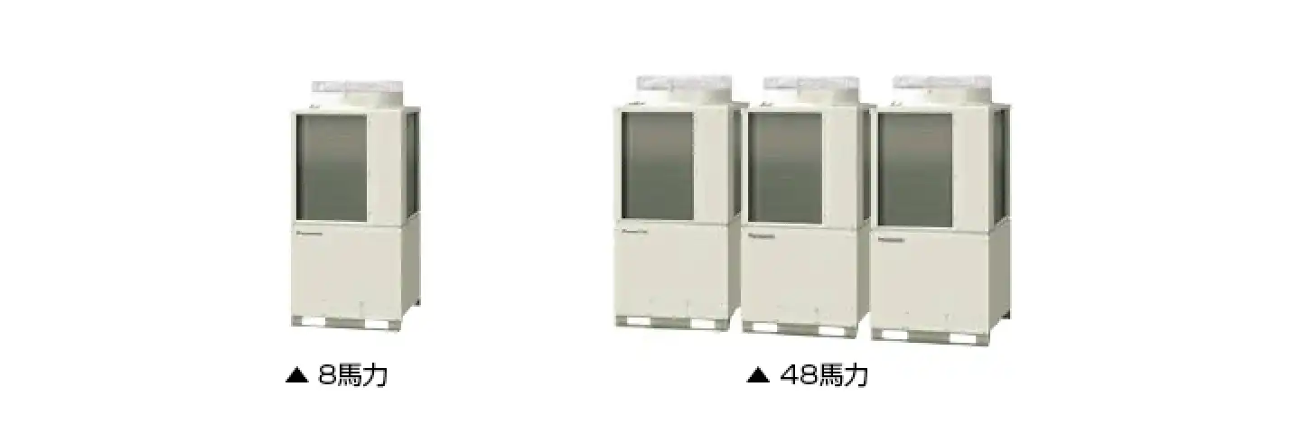 冷暖フリー UXE3シリーズの室外機イメージ