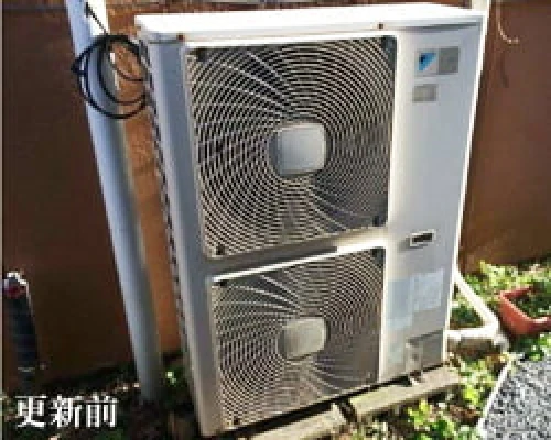 古いエアコン