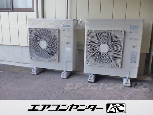 果樹園作業場の設置例