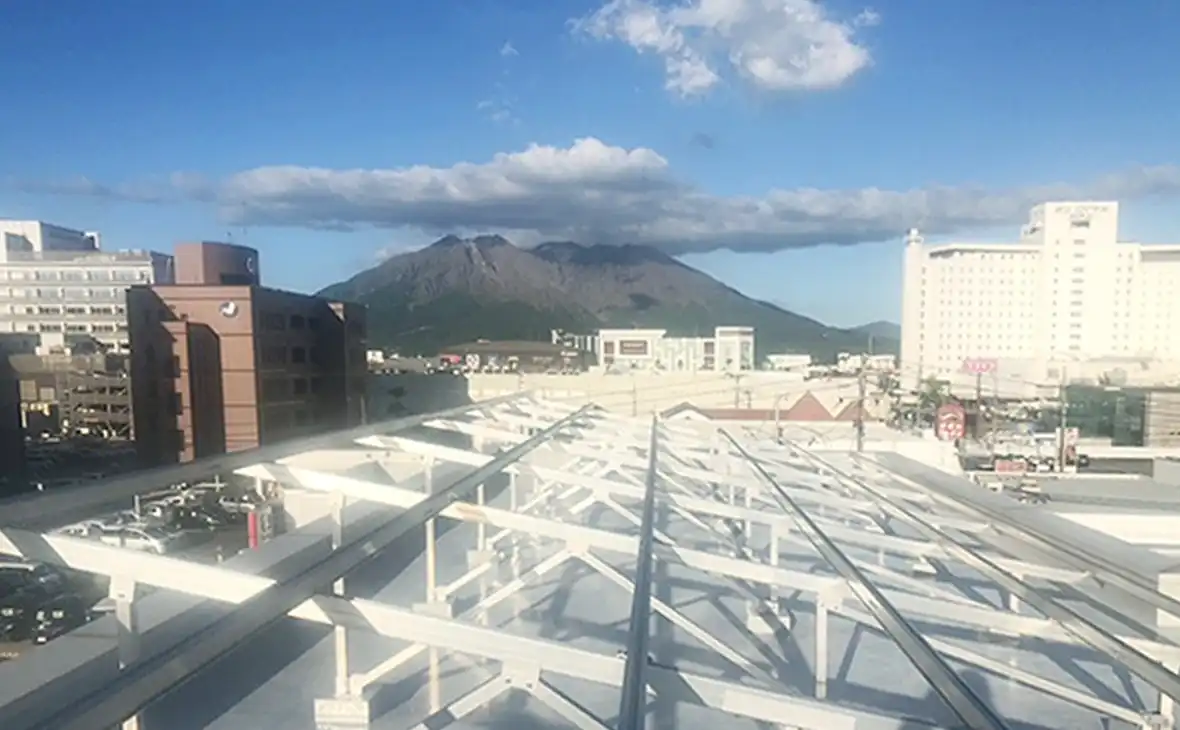 本社屋上の様子