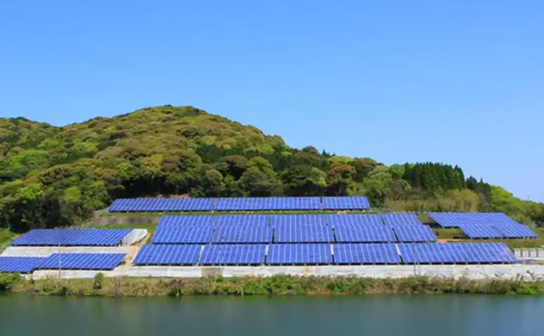 ミタルダ・イクシアさつま川内一角池の太陽光発電設備 写真2