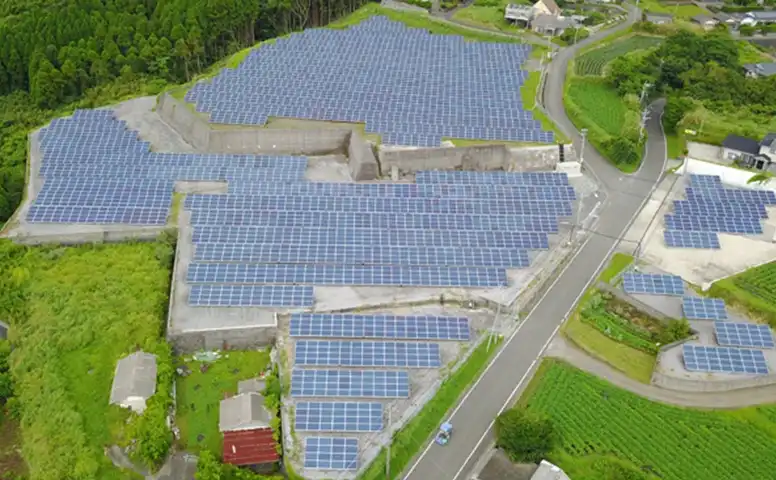 ミタルダ・イクシア 頴娃御領の太陽光発電設備 写真2