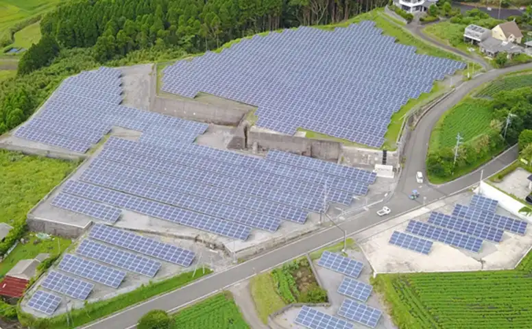 ミタルダ・イクシア 頴娃御領の太陽光発電設備 写真3