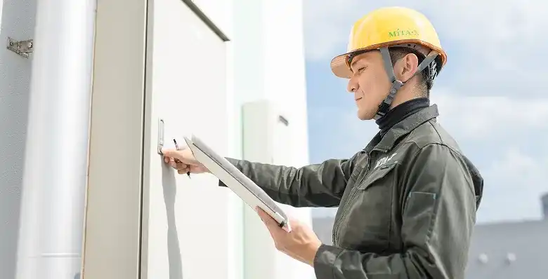 建物条件や用途を踏まえて必要なエアコン能力を算出するイメージ