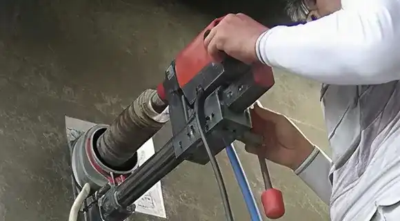 鉄筋コンクリート壁のレントゲン撮影イメージ