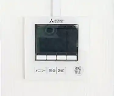 天井吊形の室外機設置例 1