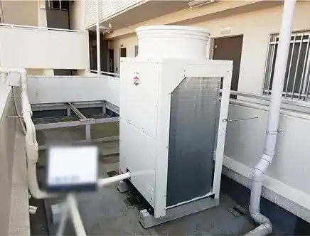 更新後のビル用マルチエアコン室外機
