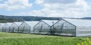 農業用エアコン背景