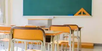 学校用エアコン背景