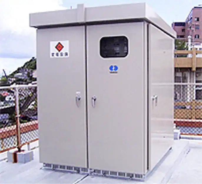 高圧受電設備（キュービクル）の外観イメージ