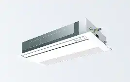 天井カセット形1方向の業務用エアコン